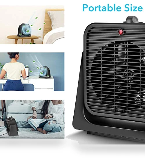2 in 1 Fan and Heater Combo — Portable Heating Solutions, TRUSTECH