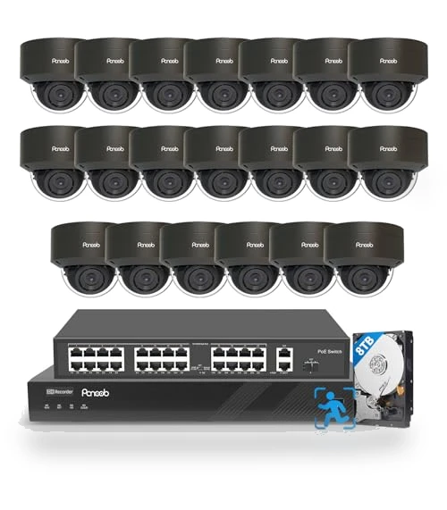 32 Channel Security Camera System 4K — Smart Home Security, PANOOB