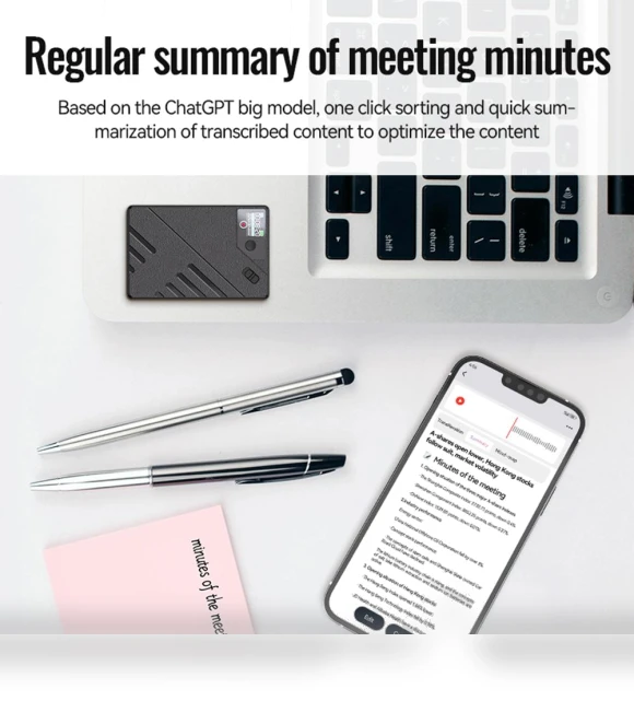 AI Voice Recorder — Portable Audio Recorders, Good Household Items