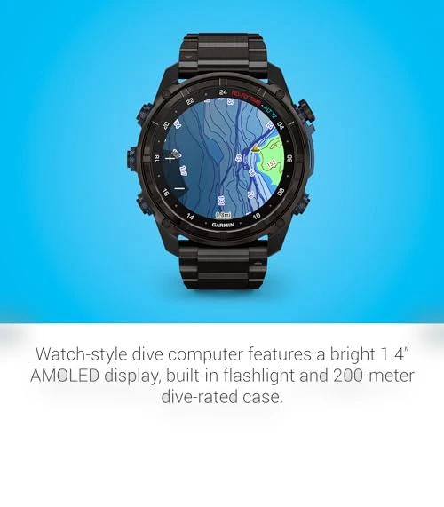 Dive Computer and Multisport GPS Smartwatch — GPS Units, Garmin