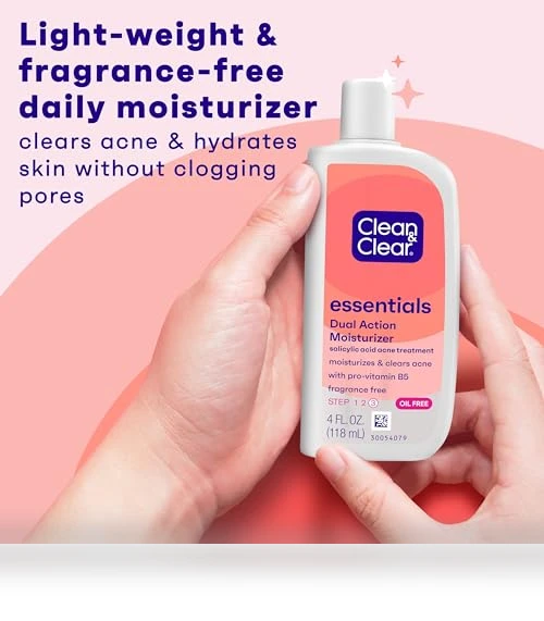 Dual Action Oil-Free Facial Moisturizer — Beauty & Personal Care, Clean & Clear