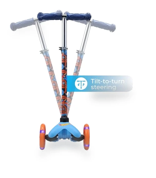 Extra Wide Deck Scooter with Light Up Wheels — Electric Vehicles, Voyager