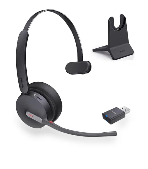 Hybrid Wireless Headset Dongle & Charging Stand — Headsets, Yealink