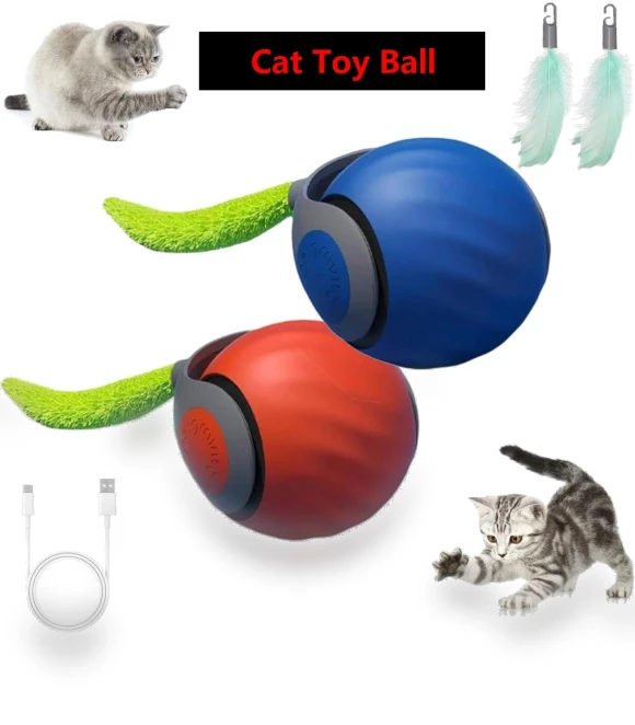 Interactive Cat Toy Ball — Cat Playthings, YIDELLI