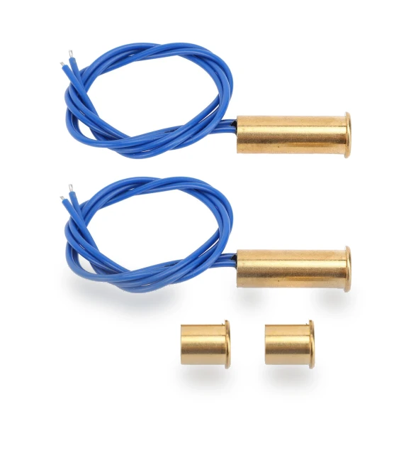 Magnetic Reed Switch AC220V Brass NC Wired Door Window Sensor Switch — Access Control Sensors, Neoglint