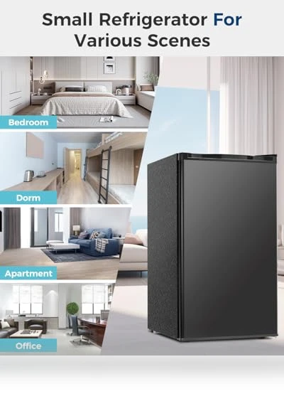 Mini Fridge with Freezer — Mini Fridges, Feelfunn