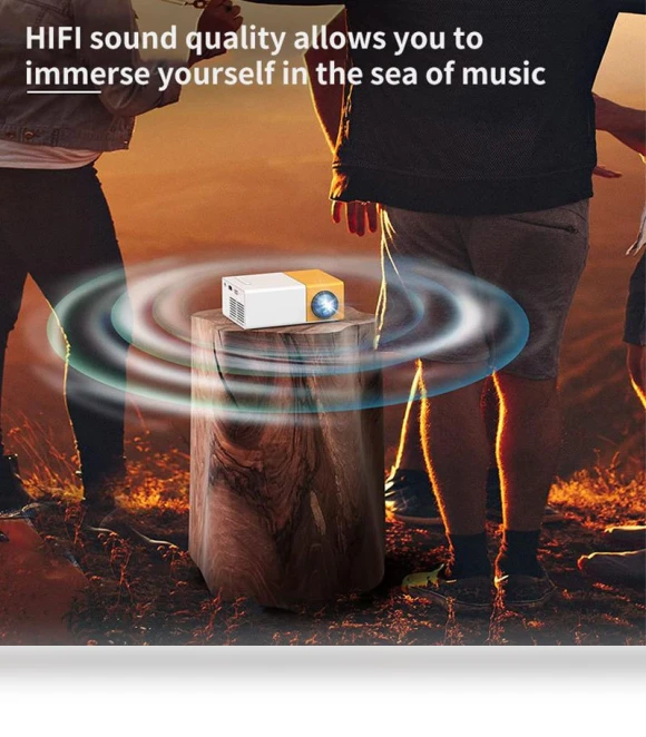 Mini Projector Portable Home Theater — Home Theater Projectors, Autumn Orchids