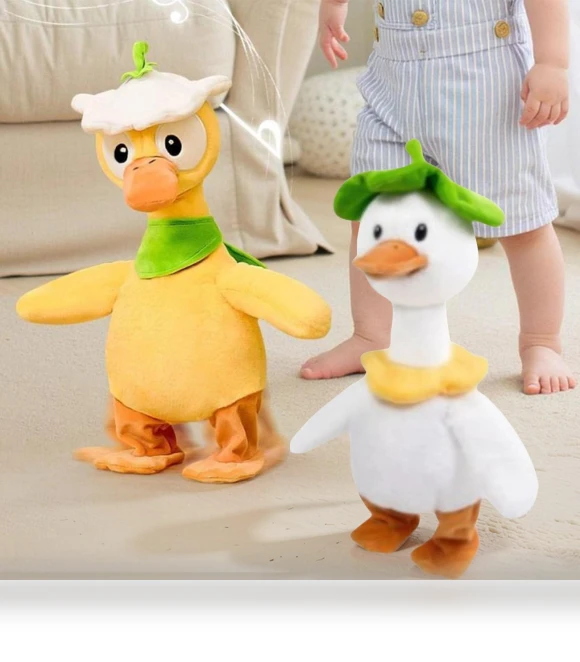Realistic Repeating Plush Robot Toy — Interactive, timoduizhang