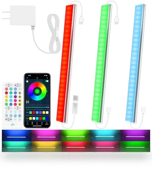 RGB Under Cabinet Lights Kit — LED Strips, Benreom