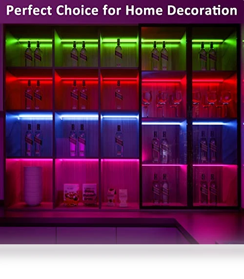 RGB Under Cabinet Lights Kit — LED Strips, Benreom
