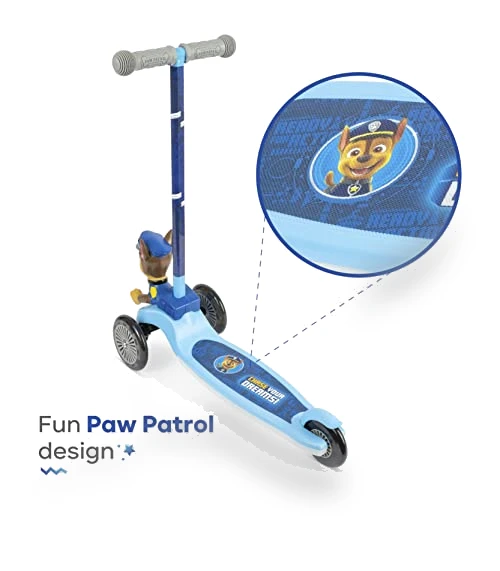 Self-Balancing 3 Wheeled Scooter with Light Up Wheels & Deck — Push Scooters, Voyager