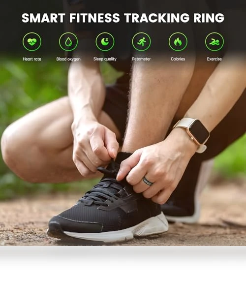 Smart Ring Fitness Tracker — Fitness & Activity Monitors, GANSI