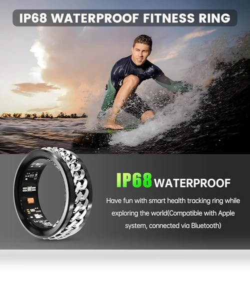 Smart Ring Fitness Tracker — Fitness & Activity Monitors, GANSI