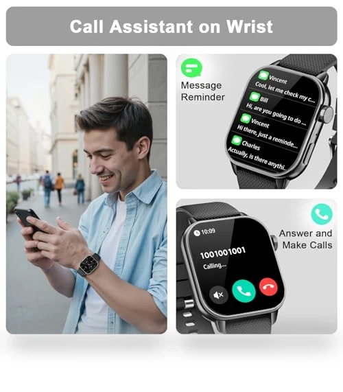 Smart Watch with AMOLED Display — Smartwatches, MFVLP
