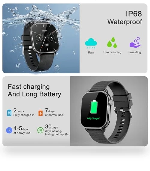 Smart Watch with AMOLED Display — Smartwatches, MFVLP