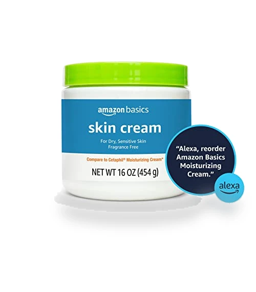 Ultra Moisturizing Skin Cream for Dry & Sensitive Skin — Creams & Moisturizers, Amazon Basics