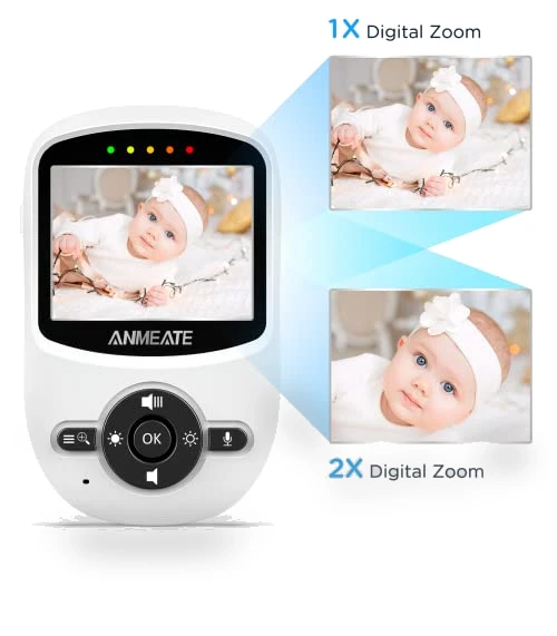 Video Baby Monitor with Digital Camera — Baby Monitors, ANMEATE