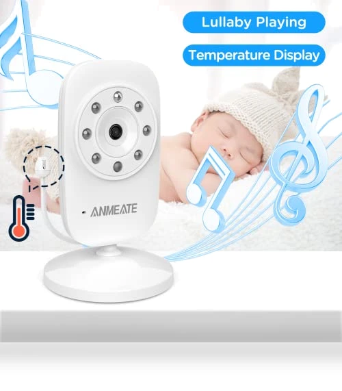 Video Baby Monitor with Digital Camera — Baby Monitors, ANMEATE