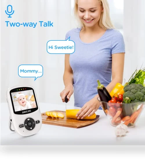 Video Baby Monitor with Digital Camera — Baby Monitors, ANMEATE