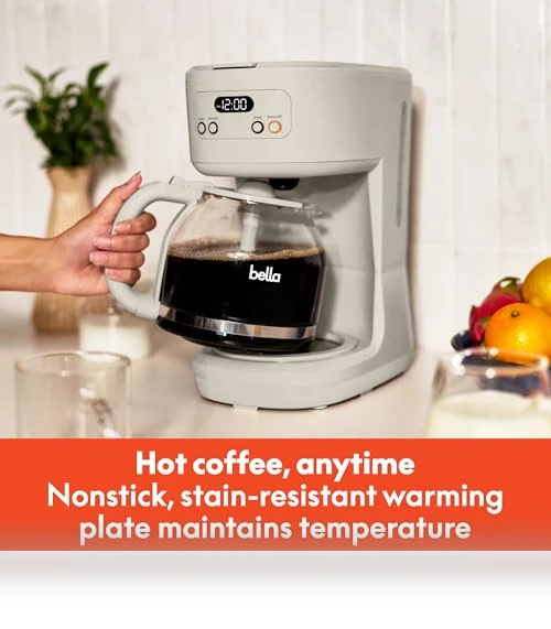 12 Cup Programmable Coffee Maker — Coffee & Espresso Combos, BELLA