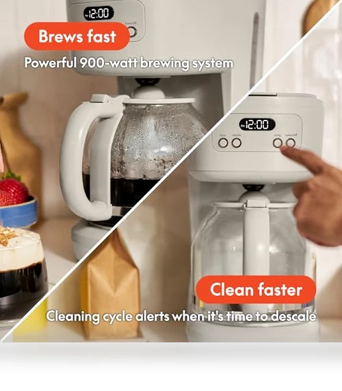 12 Cup Programmable Coffee Maker — Coffee & Espresso Combos, BELLA