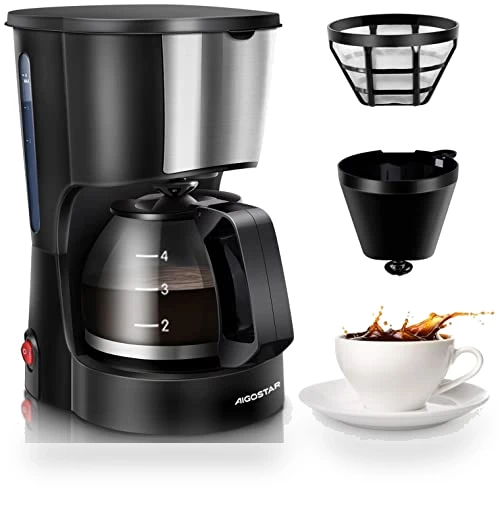 4 Cup Coffee Maker — Brewing Excellence, Aigostar