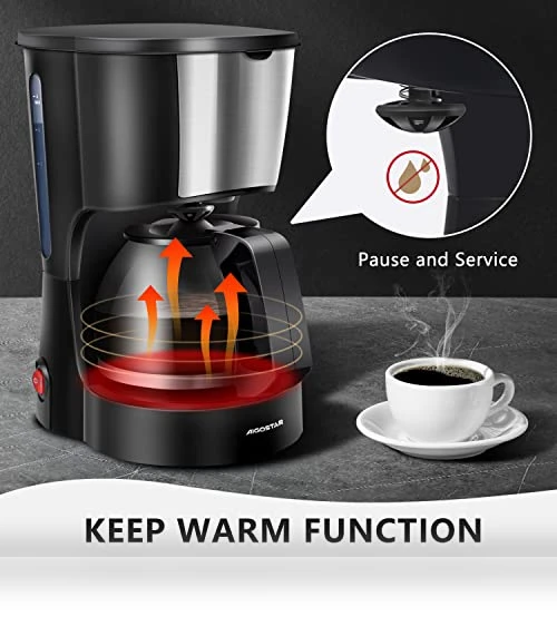 4 Cup Coffee Maker — Brewing Excellence, Aigostar
