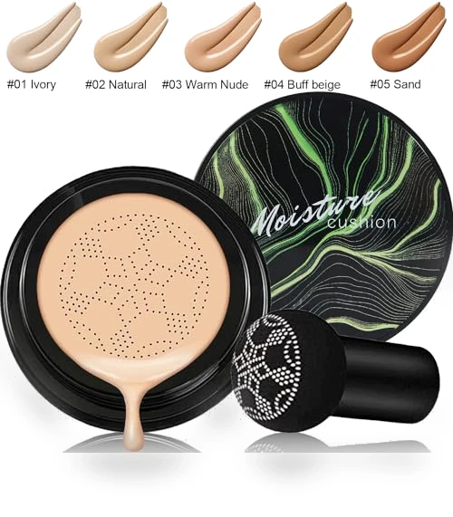 Air Cushion CC Cream Natural Foundation — Foundation, Hilareco