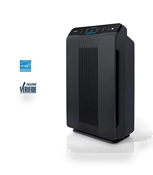 Air Purifier with True HEPA, PlasmaWave and Odor Reducing Washable AOC Carbon Filter — Activated Carbon Air Purifiers, Winix