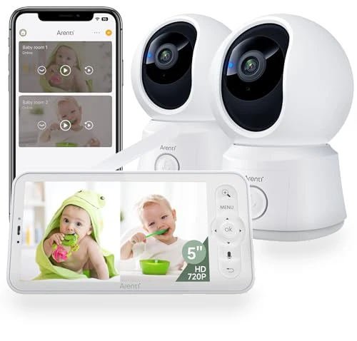 Baby Monitor with 2 Cameras — Baby Monitors, ARENTI