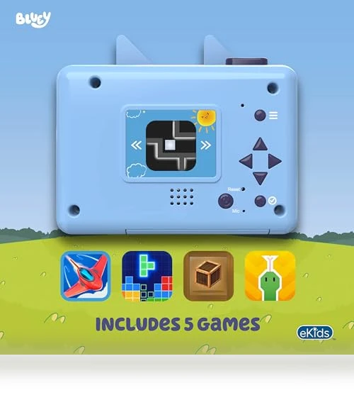 Bluey Kids Camera with SD Card — Interactive Learning Devices, eKids