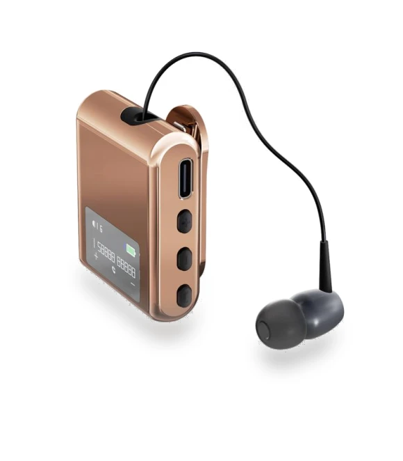 Business Lavalier Single Ear Bluetooth Earphones — Bluetooth Headsets