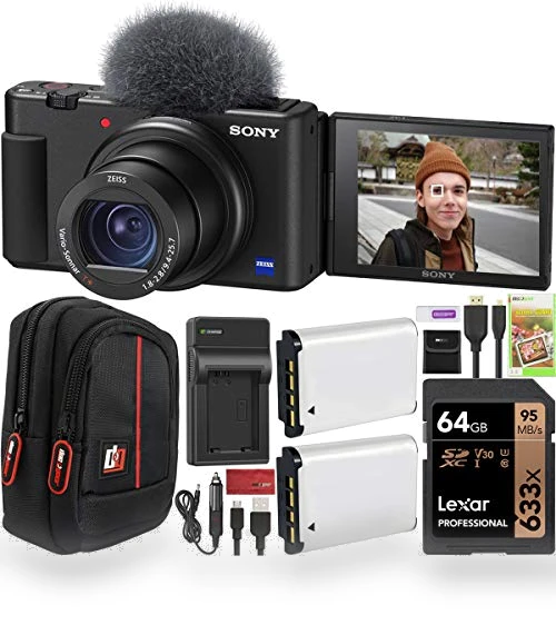 Compact Digital Vlogging 4K HDR Video Camera — Camcorder, Sony