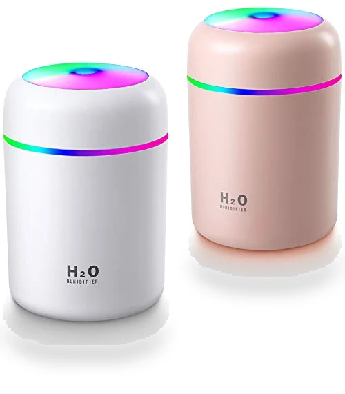 Cool Mist Portable Mini Humidifiers — Air Moisturizers, Mudder