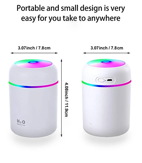 Cool Mist Portable Mini Humidifiers — Air Moisturizers, Mudder