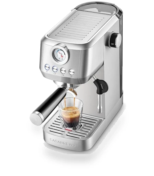 Espresso Machine with Steam Milk Frother — Coffee & Espresso Combos, CASABREWS