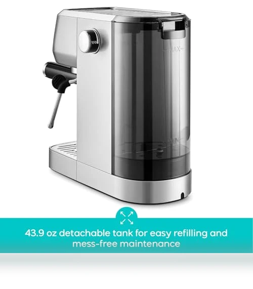 Espresso Machine with Steam Milk Frother — Coffee & Espresso Combos, CASABREWS