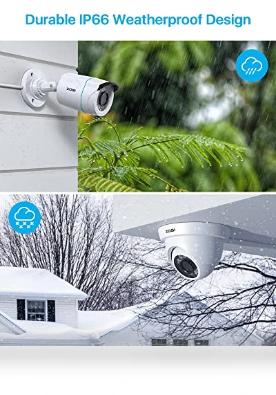 Full 1080p 16 Channel Home Security Camera System — Smart Home Security, ZOSI