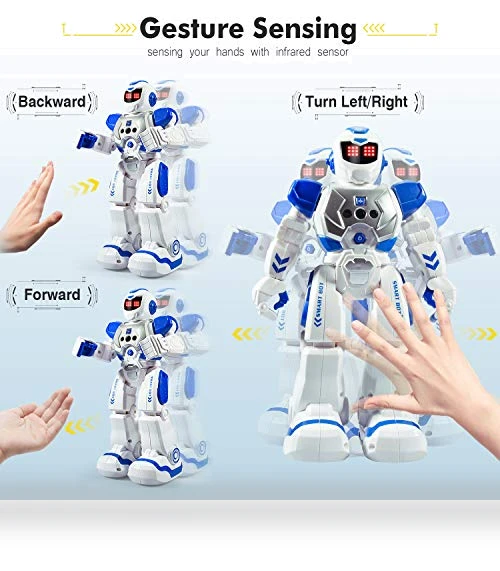 Intelligent Programmable Robot with Infrared Controller — Interactive Figures & Robots, ShanTou Shi ChengHai Qu ZhongYi WanJu ShiYe YouXian GongSi