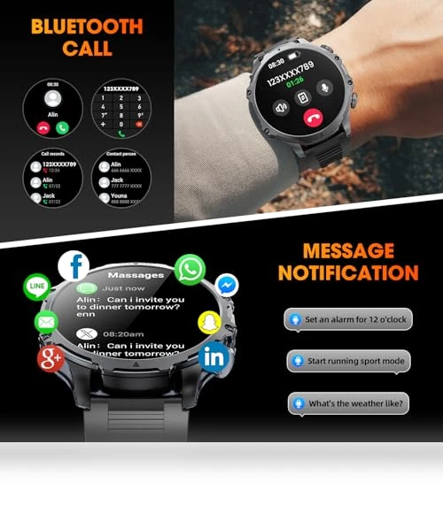 Military Smart Watch for Men — Smartwatches, Mingtawn