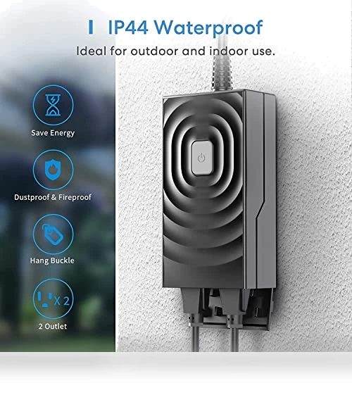 Outdoor Smart Plug — Smart Home Hubs & Controllers, meross