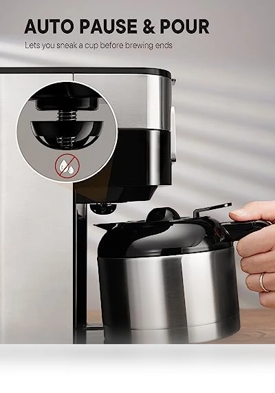 Programmable Coffee Maker with Thermal Carafe — Coffee Makers, SHARDOR