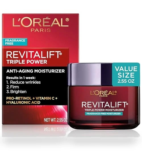 Revitalift Triple Power Anti-Aging Face Moisturizer — Body Creams, L'OREAL PARIS