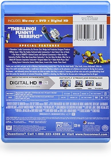 Robots Blu-ray — Films & Cinema, 20th Century Studios