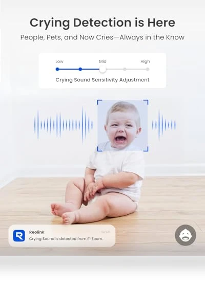 Smart 4K UHD Pan & Tilt Indoor Security Camera — Smart Home Security, Reolink Digital