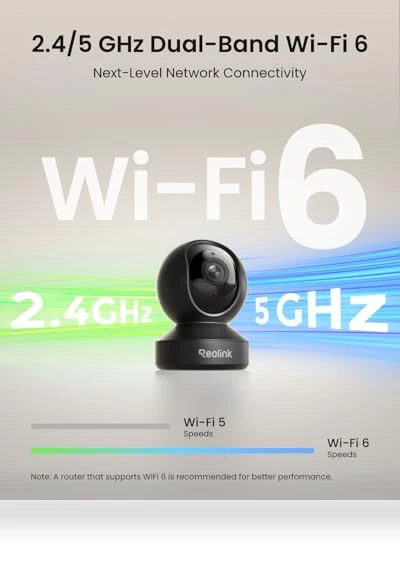 Smart 4K UHD Pan & Tilt Indoor Security Camera — Smart Home Security, Reolink Digital