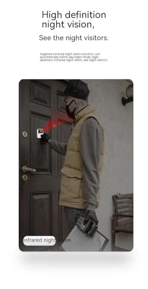 Smart Doorbell with WiFi Camera — Smart Home Security, Generic