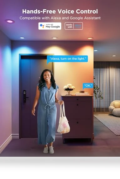Smart Retrofit Recessed Lighting — LED, Govee