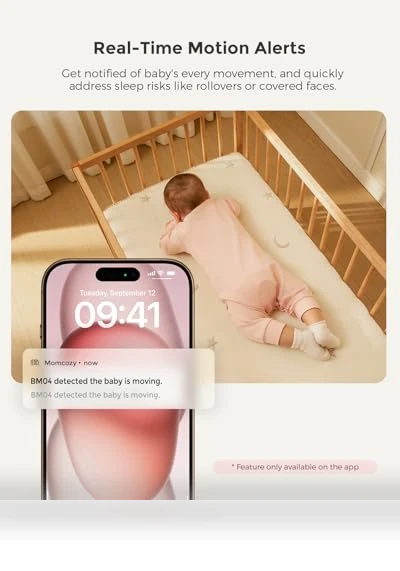 Smart WiFi Baby Monitor with 2 Cameras — Baby Monitors, Momcozy