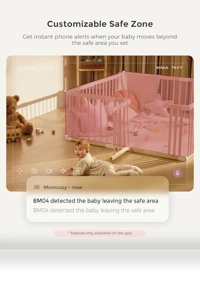 Smart WiFi Baby Monitor with 2 Cameras — Baby Monitors, Momcozy